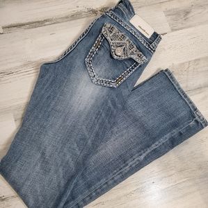 Grace in LA easy fit jean in a size 27